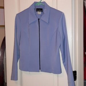Positive Attitude Jackets & Coats - Light Blue Buisness Jacket Positive Attitude Jackets & Coats - Light Blue Buisness Jacket